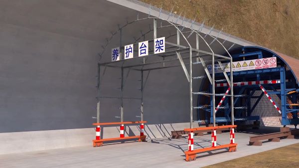 象州县隧道施工动画制作公司 - 隧道施工工艺和施工方法 - 隧道施工汇报动画视频 - bim 工程施工动画